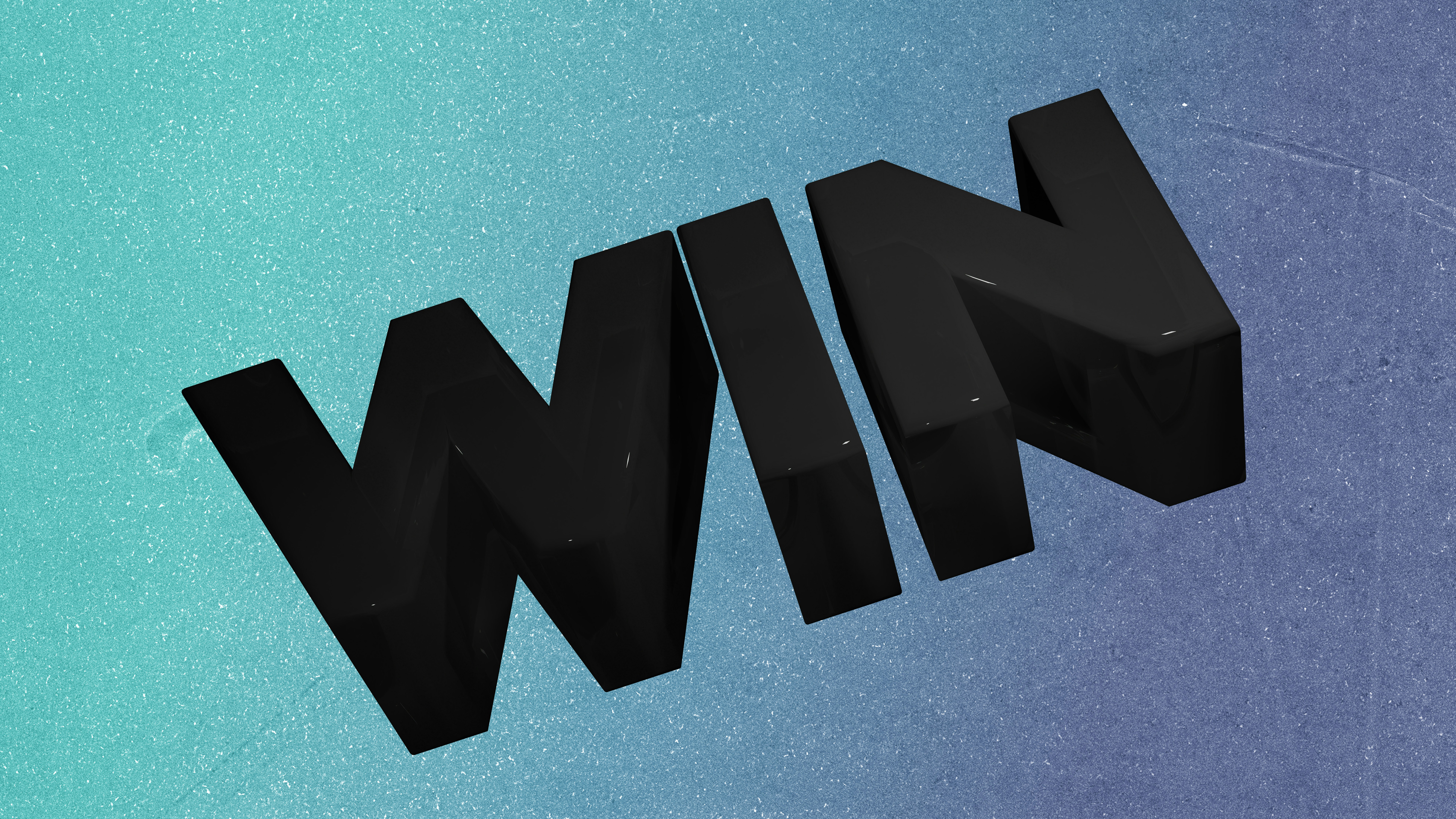 Win Text | Blender 3D